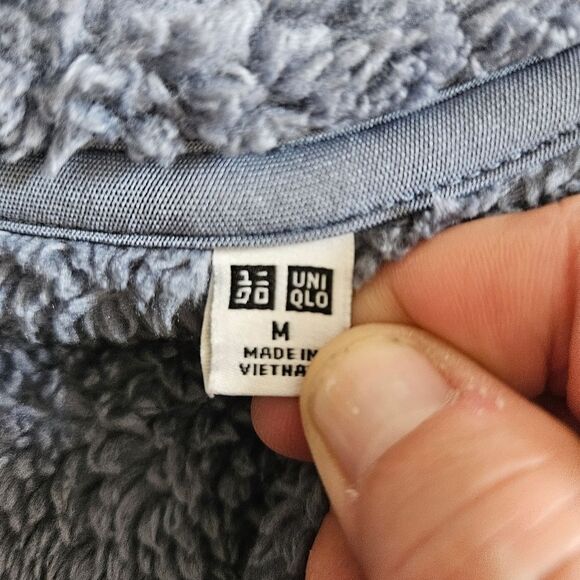 UNIQLO Sherpa Jacket Medium - Picture 3 of 6